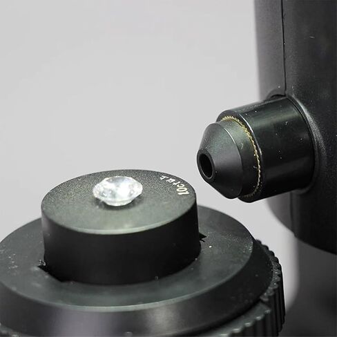 عارض النقش الماسي، مجهر رمز الخصر الماسي 30-200X مع شاشة عرض مزدوجة/إضاءة LED، دقة 480x845، لاختبار الماس in Kuwait