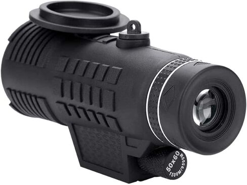 , 50x60 High Magnification Monocular Bird Watching Monocular Single Tube Telescope with Tripod Clip for Mobile Phone in Saudi Arabia
