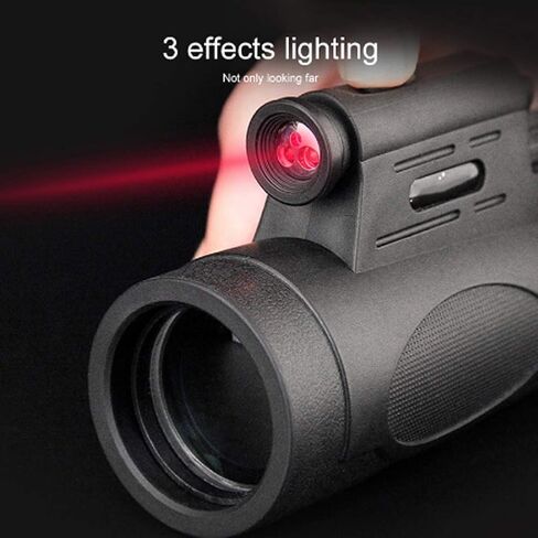 Portable Binoculars High Power Professional Monocular, 12 x 50 High Telescope, HD High Power Bak4 Monocular Waterproof Practical Adjustable for Birdwatching Hiking Camping Sightseeing in Saudi Arabia