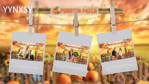 YYNXSY 7X5FT سقوط خلفية التصوير الفوتوغرافي اليقطين التصحيح الخلفيات الخريف الحصاد Backgroud مشهد ريفي العودة قطرة عيد الشكر زينة الحفلات راية YY-2533 in Kuwait