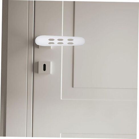 Homoyoyo Door Handle Lock Child Door Knob Safety Cover Silicone l Shape Cover Non-Slip Quick Dry Wall Protection in Saudi Arabia