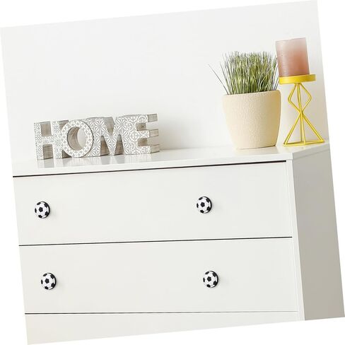 Homoyoyo 6pcs Soccer-Themed Door Knobs Eco-Friendly Pull Handles for Boy Girl Rooms Durable and Safe Decorative Drawer Knobs for Wardrobes and Cabinets in Saudi Arabia