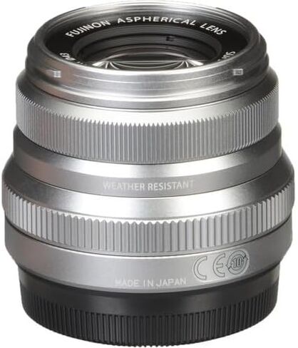 حزمة عدسة Fujifilm XF 35 مم f/2 R WR (فضية) مع فلتر HGX Prime للحماية 43 مم + المزيد من الملحقات | فوجي 35 ملم f2 in Saudi Arabia