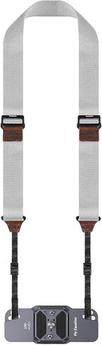 حزام حبال الكاميرا سريع الفك للمصورين، حزام كتف قابل للتعديل للكاميرا مناسب لكاميرا العدسات المقربة DSLR (أسود) in Kuwait