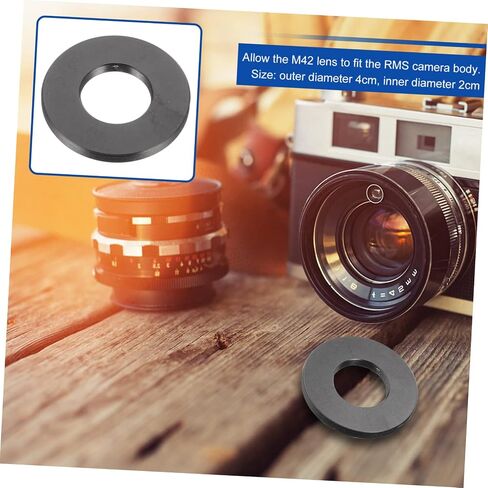 حلقة محول NUOBESTY لمجهر الكاميرا، هيكل بسيط سهل الاستخدام متوافق مع ملحقات التصوير الفوتوغرافي للعدسة SLR والميكروسكوب للاتصال السلس in Saudi Arabia