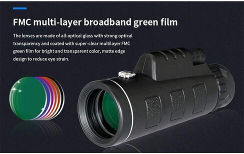 Monoculars Telescope, Mobile Phones Monocular Telescope with Compass and Tripod，Astronomical Refractor Telescope，Mini Telescope，Long-Lasting Outdoor Application in Saudi Arabia