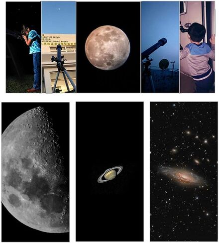 Monoculars Telescope, Astronomical Telescope Professional Stargazing High-Definition 10000 Guantian Adult Students Entry (E) in Kuwait