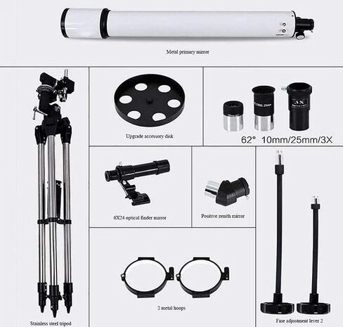 Monoculars Telescope, Telescope Astronomical 1000X90Mmhigh-Definition Professional Deep Space Stargazing Viewing Student Adult，A，Telescope in Saudi Arabia