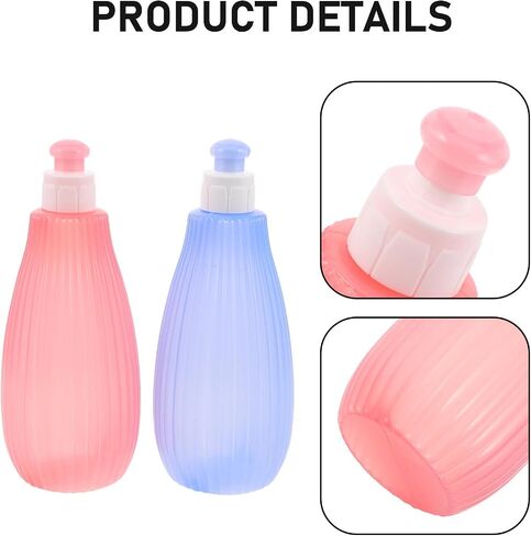 SUPVOX 2pcs Travel Bidet for Baby: 350ml Portable Butt Washer - Handheld Sprayer for Private Part Cleaning - Bidet Bath Discreet Bum Care in Saudi Arabia