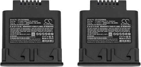 (2 حزمة) بطارية XSP 3000mAh لـ Fluke IR Smart IR Flexcam Ti50FT Ti55FT TiR3FT TiR4FT PN TI-SBP 89K7310 2648343 6800mAh in Kuwait
