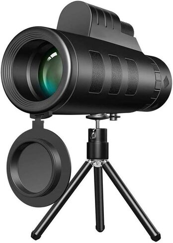 Telescopes for Adults Astronomy, High Power Monocular Telescope 40X60 High Powered Monocular Scope with Tripod Waterproof BAK4 Prism Lens for Outdoor Bird Watching Camping Travel in Saudi Arabia