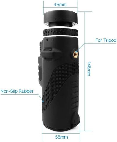 Telescopes for Adults Astronomy, High Power Monocular Telescope, 40X60 High Power High Definition Monocular for Adults Waterproof for Bird Watching, Camping, Travelling in Saudi Arabia