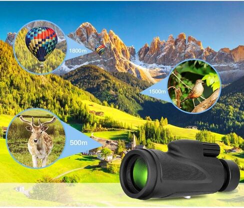 Telescopes for Adults Astronomy, High Power Monocular Telescope with Low High Power Monoculars for Adults and for Bird Watching Camping Travelling in Saudi Arabia