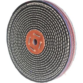 𝐉𝐔𝐍𝐋𝐈𝐗𝐍 8''x1'' Wool Buffing Wheel, 5/8 Inch Arbor Hole Jewelry Polishing Wheel for Bench Grinder/Die Grinder… in Kuwait