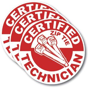 (2 Pack) Can We Fix It - No It's F***ed Stickers - Funny Mechanic Toolbox Construction Journeyman Lineman Hard Hat Stickers - Car, Truck, SUV - Automotive Decal Bumper Stickers - Made in USA