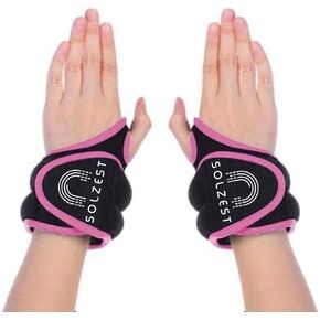 Solzest Wrist Weights Set Thumblock for Women and Men (1LB)