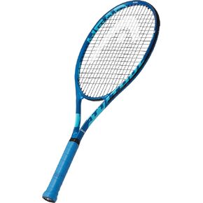 Head Metallix Attitude Elite Blue Tennis Racket - Pre-Strung Adult Tennis Racquet Lightweight - Midplus Headsize for Blend of Power and Control