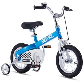 Royalbaby Formula Toddlers Kids Bike Boys Girls 12 Inch Bicycle with Traning Wheel Ages 2-4 Years, Blue