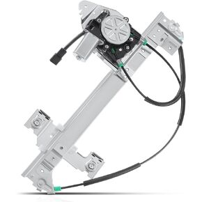 A-Premium Electric Power Window Regulator with Motor Compatible with Chevrolet Trailblazer GMC Envoy Buick Rainier Isuzu Ascender Saab 9-7x Oldsmobile Bravada Rear Left Driver Side