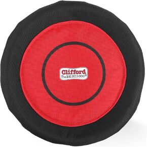 Clifford® Sliding Flyer Dog Frisbee | 10.5" Durable Nylon Frisbee Dog Toy for Large Dogs | Strong, Stimulating, Floating Outdoor Dog Toys