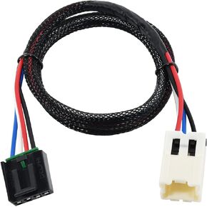RED WOLF Trailer Brake Controller Wiring Harness Connector Adapter Compatible with 2004-2020 Nissan Froniter/Titan/Armada, 2004-2017 Infiniti QX56 QX80 Plug Electric Brake Control for Trailer Tow Hook