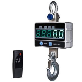 Digital Hanging Scale, 2000KG / 4400LBS Crane Scale, Mefape Heavy Duty Industrial Scale, Remote Included, LED Display