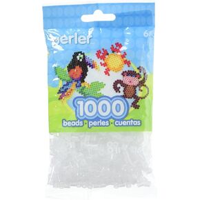Perler Beads Fuse Beads for Crafts, 1000pcs, Yellow Glitter