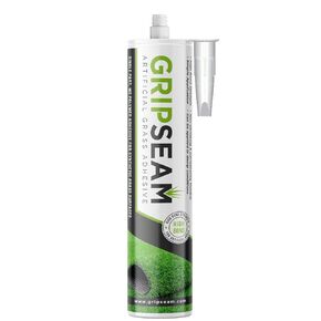 GripSeam Artificial Grass Adhesive - 290ml MS Polymer Adhesive for Synthetic Grass Surfaces (1 tube)