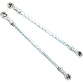 Aramox 1 Pair 8mm Gear Shift Rod Linkage, 280-310mm Adjustable Distance Shift Lever Linkage Gear Shift Rod Universal for Off Road Motorcycles Dirt Bike