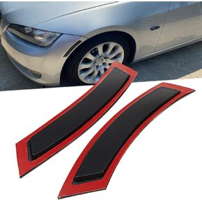 KYYET Left & Right Front Side Marke Fender Bumper Reflector For E92 E93 3 Series 2Door 2007-2013 (Smoke)