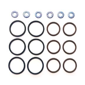 Nelson Seals Viton O-Ring Kit for International DT466E DT570 9 10 G2.9 Navistar Fuel Injectors