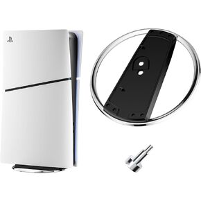 OLCLSS Stand for PS5 Console with Screw,Anti-Rollover and Anti-Slip,Base Stand for PS5,Vertical Stand for PS5 Slim,Compatible with PS5 Slim Console and Normal