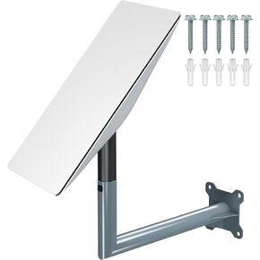 Starlink Long Wall Mount, Starlink Mounting Kit for Starlink Internet Kit Satellite, Roof Pole Mount Long Wall Mount for Starlink, Compatible with V2 Rectangular Dish, Versatile Mounting Solution in Kuwait