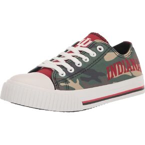 FOCO Michigan State Spartans NCAA Womens Camo Low Top Canvas Shoes - 8