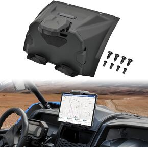 LDETXY Electronic Device Holder for Teryx KRX 1000, Ipad Holder GPS Mounts Tablet Holder with Storage Box Organizer Tray for Kawasaki Teryx KRX 1000 2020 2021 2022 2023 2024 Accessories