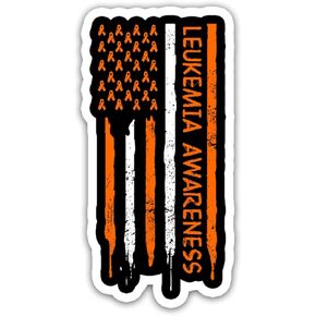 HOSALA (3 قطع/الحزمة) ملصق للتوعية بسرطان الدم هدية تزيين خوذة جرافيك مصد - ملصق الناجي من سرطان الدم 3x4 in Kuwait