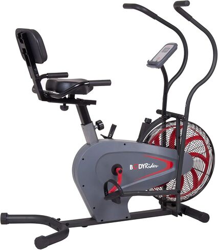 Body Rider BRF980، دراجة مروحة مقاومة للهواء مع تقنية Curve-Crank ودعم الظهر in Kuwait