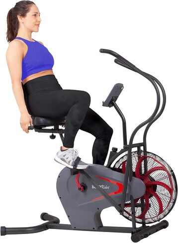 Body Rider BRF980، دراجة مروحة مقاومة للهواء مع تقنية Curve-Crank ودعم الظهر in Kuwait