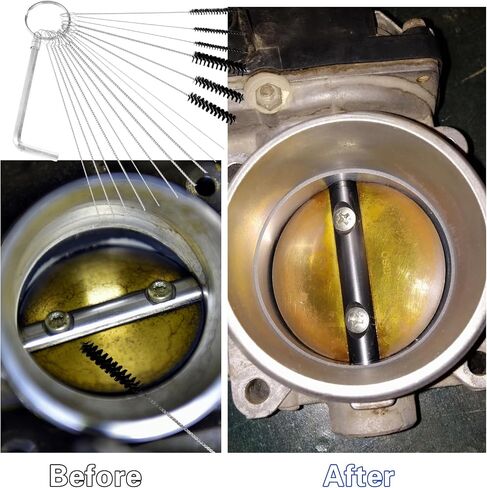 Lusofie Carburetor Carbon Dirt Jet Remove Cleaner2 Aluminum Boxes 20 Needles11 Nylon Brushes 2 Wrenches Torch Tip Carburetor Cleaning Kit Carb Cleaner for ATV Moped Welder Carb Spray Guns in Saudi Arabia