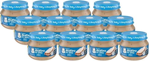 Gerber 2nd Foods, Beef and Gravy, 2.5-Ounce Jars (Pack of 12) in Saudi Arabia