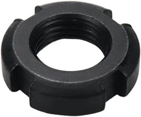 Xiaoyztan 10pcs 4-Slot Retaining Nuts Lock Nuts Slotted Nuts High Hardness Carbon Steel (M16x1.5) in Saudi Arabia
