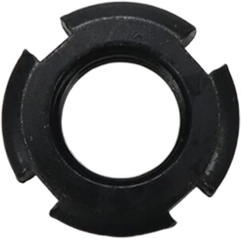 Xiaoyztan 10pcs 4-Slot Retaining Nuts Lock Nuts Slotted Nuts High Hardness Carbon Steel (M16x1.5) in Saudi Arabia
