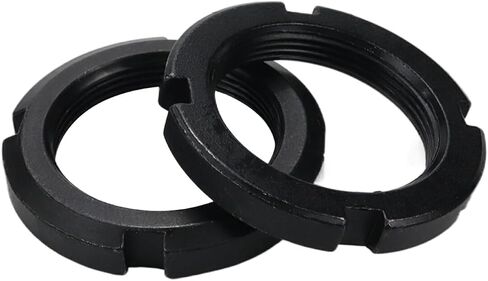 Xiaoyztan 5pcs 4-Slot الاحتفاظ المكسرات قفل المكسرات مشقوق المكسرات صلابة عالية الكربون الصلب (M40x1.5) in Saudi Arabia
