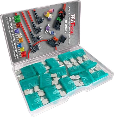 مجموعة مصهر BioFuse Standard ATO 35A (15 مصهرًا عاديًا) مجموعة الشفرات: ATO، ATOF، ATC، ATS، APR، السيارات، السيارات، الشاحنات، سيارات الدفع الرباعي، RV، القوارب، البحرية in Kuwait