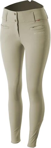 B Vertigo Tiffany Womens High Waist Silicone Knee Patch Breeches in Saudi Arabia