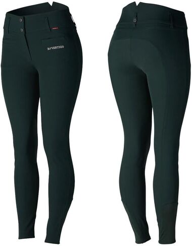 B Vertigo Tiffany Womens High Waist Silicone Knee Patch Breeches in Saudi Arabia