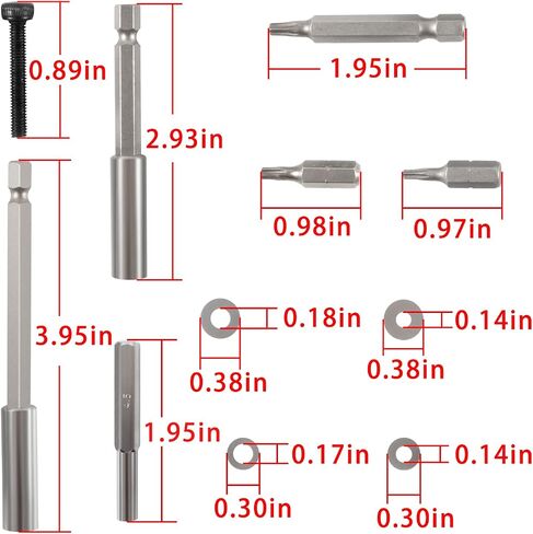 Injector Tune Up Shim Kit for 1994-2003 Ford 7.3L Powerstroke, International T444E / DT466e / 1530E. (134PCS) in Saudi Arabia