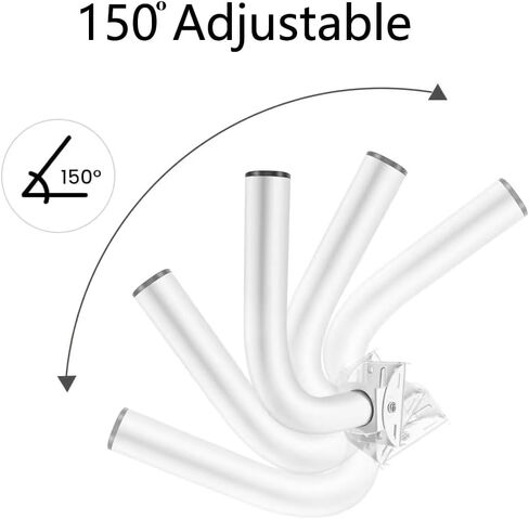طقم حامل جسر لاسلكي عالمي قوي قابل للتعديل، مجموعة أعمدة تثبيت هوائي طبق الأقمار الصناعية Starlink V2 / محطات الطقس، سهلة التركيب ويمكن إضافة أعمدة أطول مع المحولات in Kuwait