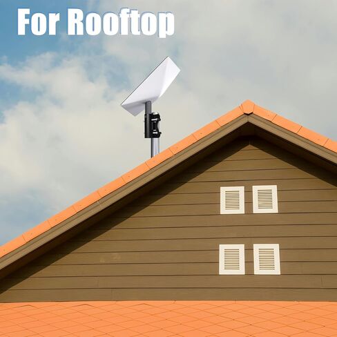 Mounting Kit for Starlink,Antenna Pole Mount Bracket for Starlink,U-Bolt Pipe Adapter Used for RVs, Yachts and Railings (1Set) in Kuwait