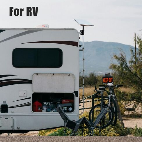 Mounting Kit for Starlink,Antenna Pole Mount Bracket for Starlink,U-Bolt Pipe Adapter Used for RVs, Yachts and Railings (1Set) in Kuwait